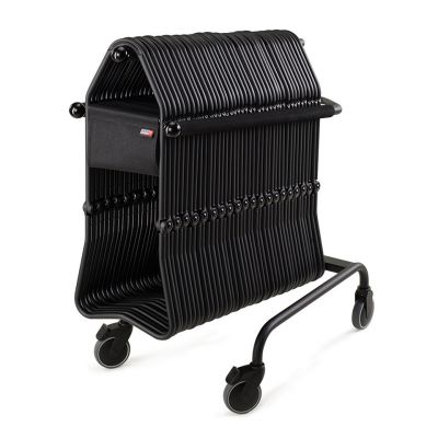 Stockholm II Museum Stool incl. 2 Transport Trolleys Lectus